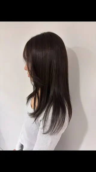 カラー 白石 歩真のヘアスタイル