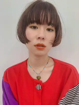ショート カラー Spiel KOMOのヘアスタイル