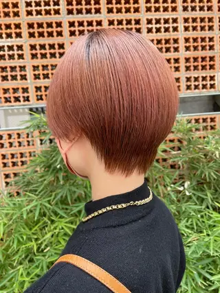 ショート カラー 吉田一輝 外国人パーマのヘアスタイル