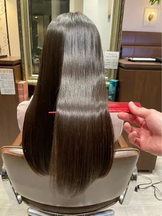 カラー 🍀透明感ナチュラル カラー🍀じゅんのヘアスタイル