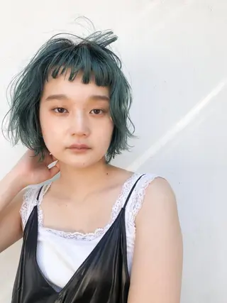ショート カラー Takuma Suzuki中目黒のヘアスタイル