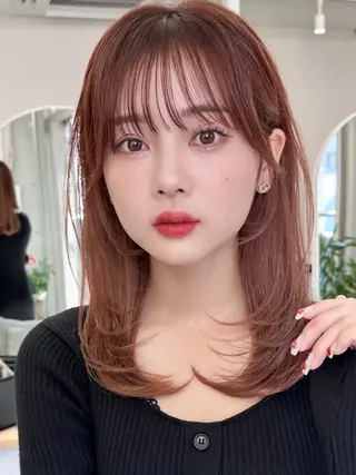 ミディアム ヘアアレンジ 北村 誉 /パーソナルカラーのヘアスタイル