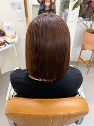 カラー パーマ 檜 果歩のヘアスタイル