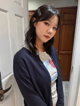 ミディアム カラー mai / linoah˚✧のヘアスタイル