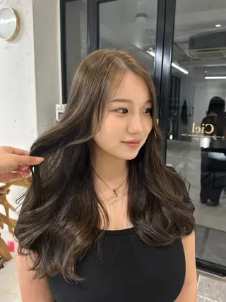 ロング カラー ayana /透明感カラー🤍のヘアスタイル