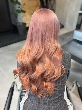ロング カラー ゆな🎀ハイトーン /レイヤーのヘアスタイル