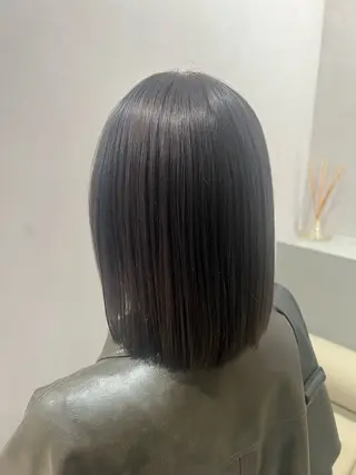 ミディアム aya / ニュアンスカラーのヘアスタイル