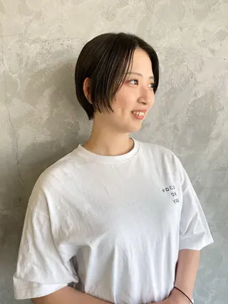 ショート 塚田 沙樹のヘアスタイル