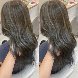 カラー 海外風ハイライト🌞 ハイレイヤー💋みゆのヘアスタイル