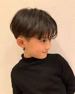 キッズ 佐藤 和佳菜のヘアスタイル