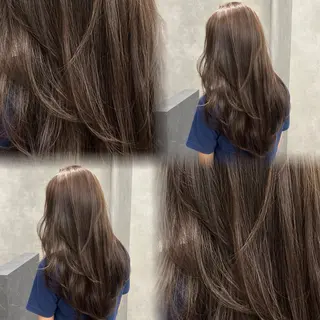 ロング 海外/大人レイヤー 🇺🇸TOMONAのヘアスタイル