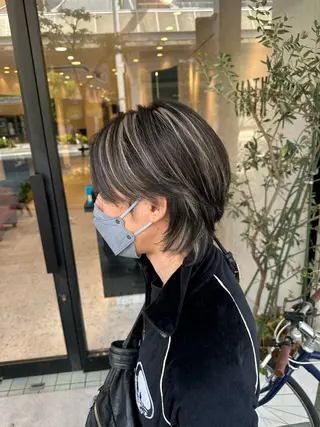 ショート メンズ 縮毛矯正/髪質改善 EARTH髙橋のヘアスタイル