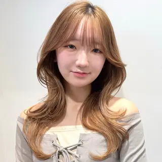 ロング 韓国/ハッシュカット /レイヤー🧸‎千純のヘアスタイル