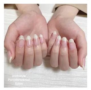 ミディアム ネイル 🐾enen style 🐾のネイルデザイン