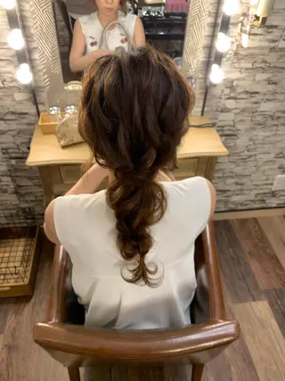 ヘアアレンジ hair make Lucciのヘアスタイル