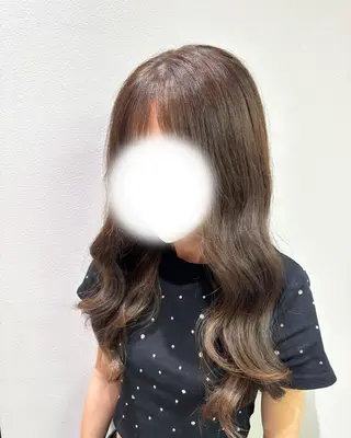 ロング カラー 【soLo】吉田 るい/モデル募集のヘアスタイル