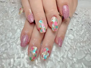 ネイル マジック ミラーのネイルデザイン