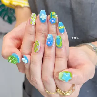 ネイル posa nail モエミのネイルデザイン