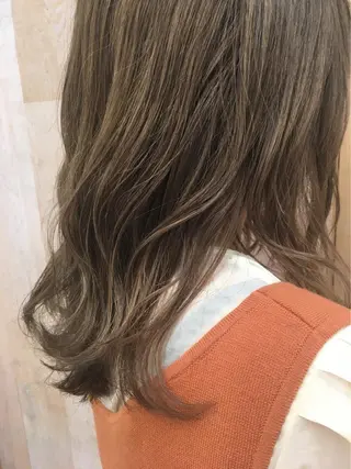 ミディアム カラー ヘアアレンジ 大人可愛いをご提案✨ 宮崎　雅美のヘアスタイル