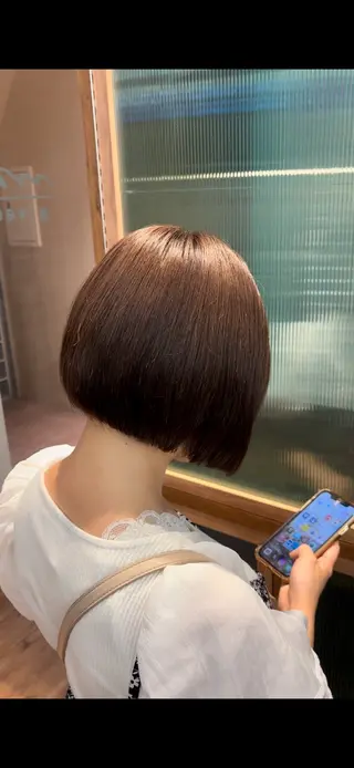 ショート 美髪矯正×髪質改善 任せて🤍Ko-taのヘアスタイル