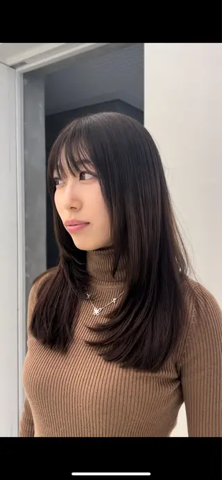 ミディアム 🤍ワンホンヘア 🤍Rikuto🤍のヘアスタイル