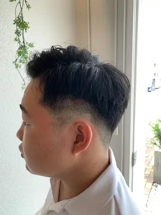 メンズ 髪質改善/艶感カラー 田中 陵のヘアスタイル
