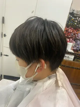 ショート メンズ 井手口 沙樹のヘアスタイル