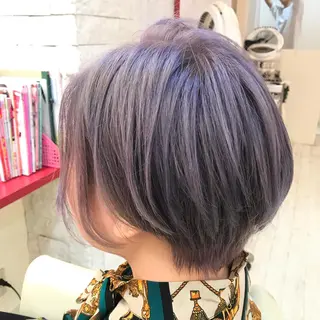 ショート カラー 櫻井 なんなのヘアスタイル