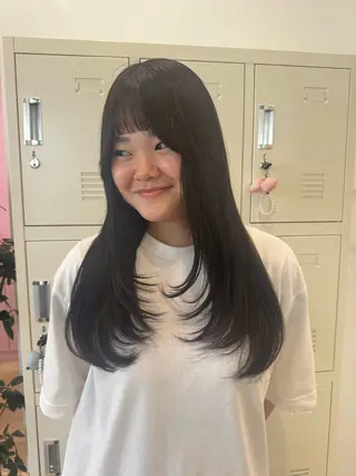 ロング ハイトーン/艶 ♡ayana♡のヘアスタイル