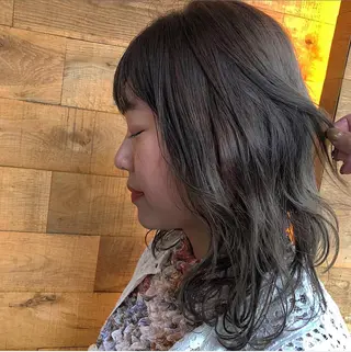 ミディアム カラー 🌼 アユカのヘアスタイル