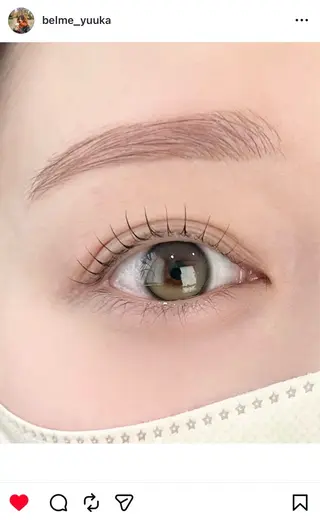 パーマ BELME yuukaの眉毛・アイブロウイメージ