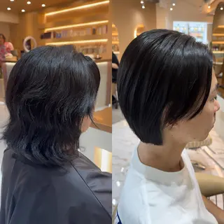 ショート メンズ 髪質改善×ヘッドスパ 伊東 龍汰のヘアスタイル