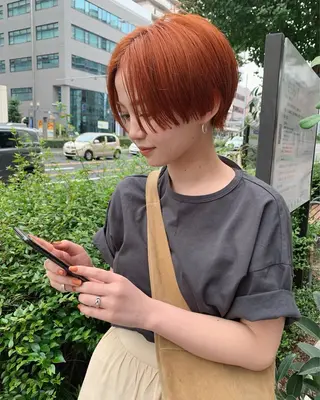ショート カラー ◽️Daiki/ 髪質再生◽️のヘアスタイル