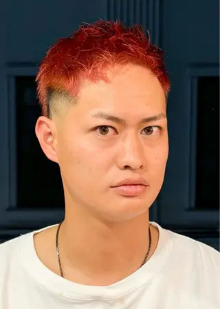 ショート カラー メンズ 三宮メンズカット ヨシイッキのヘアスタイル
