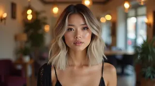 セミロング ショート. ボブヘア専門店のヘアスタイル