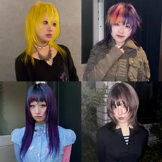 ミディアム カラー コツ🧚ハイトーン /カラー/名古屋/栄のヘアスタイル