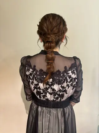 セミロング ヘアアレンジ 💟Opus // Mizuki🐕のヘアスタイル