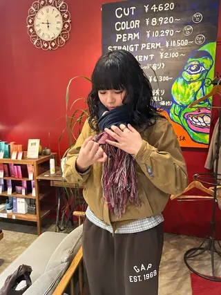 パーマ ORe'S HAIR BE　GLaDまなみのヘアスタイル