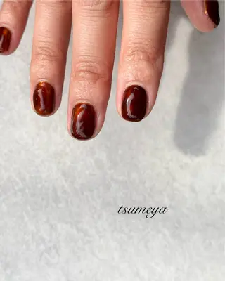 ネイル tsumeya ゆるかわ手描きネイルのネイルデザイン