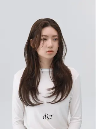 ロング Nakajima Eijiのヘアスタイル