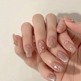 ネイル By moonネイル 🌷ワンホン/韓国風のネイルデザイン