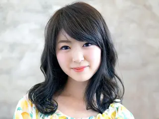 ミディアム 永野 良一のヘアスタイル