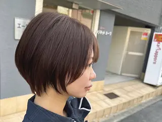 ショート カラー BAY ソウタのヘアスタイル