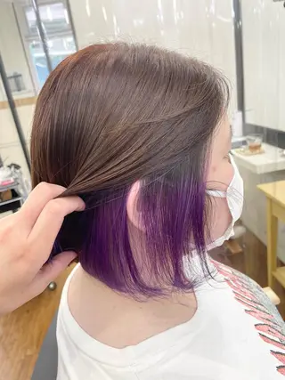 ショート 青木 優歩のヘアスタイル
