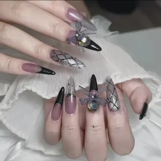 ロング カラー hiro koのネイルデザイン