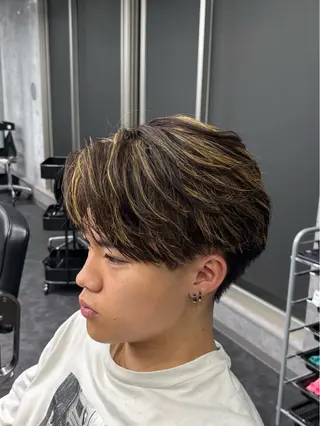 メンズ メンズ特化【韓国系】 RIOのヘアスタイル
