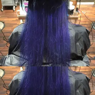 ロング カラー LUXBE LUCEのヘアスタイル
