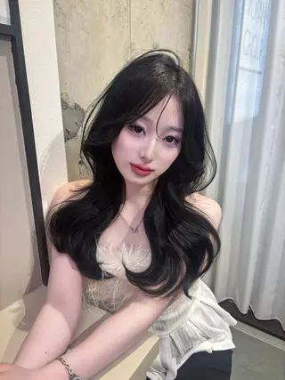 セミロング 天神美容室 🎀hinaのヘアスタイル