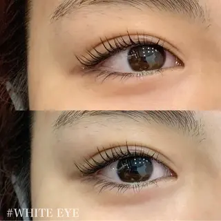 マツエク・マツパ WHITE EYE 🤍Mayukaのマツエク・マツパデザイン