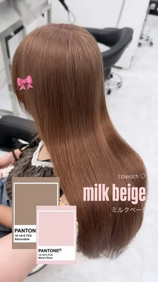 ロング カラー ヘアアレンジ 透明感カラー🎀艶髪 Anju/渋谷🎀のヘアスタイル
